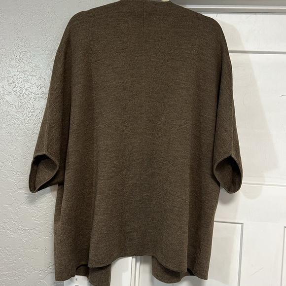 SIBIN LINNEBJERG EVI ANTHRACITE KIMONO CARDIGAN (M) - Picture 8 of 15